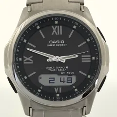 カシオ　CASIO　ウェーブセプター　wave ceptor　WVA-M630D-1A4JF　電波ソーラー　アナデジ　黒