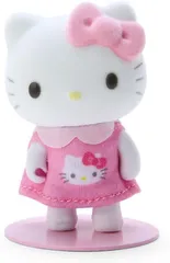 サンリオ SANRIO サンリオ ぴたっとふれんず ミニチュアサイズ フロッキードール きせかえ人形 着せ替え ハローキティ キティちゃん hello kitty 604020