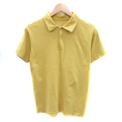 アーバンリサーチ ドアーズ URBAN RESEARCH DOORS フォーク&スプーン FORK&SPOON カジュアルシャツ 半袖 ハーフボタン 38 M マスタードイエロー /YK22