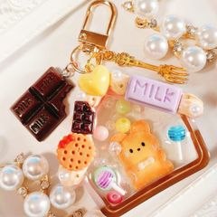 じゃらじゃらキーホルダー アイス くま クッキー 106 じゃらじゃらキーホルダー アイス くま クッキー 106