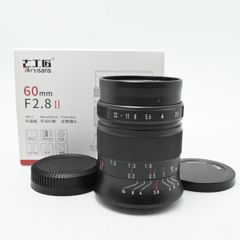 7artisans 60mm F2.8 II マクロレンズ マニュアル固定カメラレンズ MFT M4/3マウントミラーレスカメラ