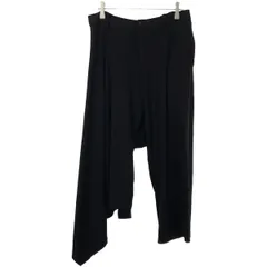 B Yohji Yamamoto ビー ヨウジヤマモト 20AW アクリルレーヨンクロップドサルエルパンツ NR-P55-901 ブラック 1のサムネイル