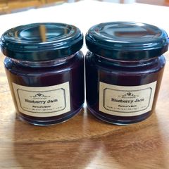 完熟ブルーベリーの手作りジャム（ソースタイプ）2個セット | 粒まるごとゴロゴロ！濃厚でフルーティーな味わい | 安心ジャム | ギフトにぴったり | パンにもヨーグルトにも | チーズとの相性抜群