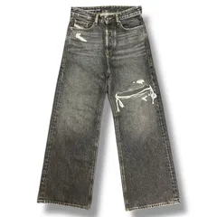 参考上代53900円 DIESEL D-RISE ダメージデニム ジーンズ ディーゼル 007F6 W26L30 ブラック 26 93126A01