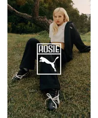 【ムラスポ公式】新品 PUMA プーマ ジップアップ パーカー レディース  BLACKPINK ロゼ 韓国 PUMA X ROSE T7 OVERSIZED FULL- 633801