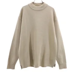 UNITED TOKYO ユナイテッドトウキョウ 日本製 長袖 ニット 3 ベージュ系 セーター メンズ 古着