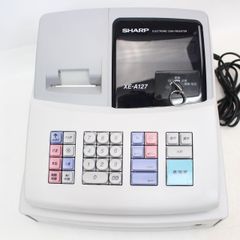 751)【初期化済/現状品】SHARP XE-A127 電子レジスター