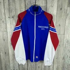 OLD panzari 90s ユーロ ヴィンテージ ITALY製 ハイネック スタンドネック ジャージ トラックジャケット メンズ Ⅲ サイズ