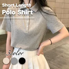 ショート丈 半袖 Tシャツ カットソー ストレッチ ヘソ出し トップス 春夏秋 カラー選択 バリエーション豊富 大人 可愛い 【送料無料】【数量限定】【安心/安全・追跡可能配送】 ♭