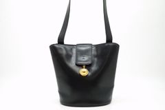 セリーヌ 75(約M) トリオンフ ロゴバックル ベルト ゴールド金具