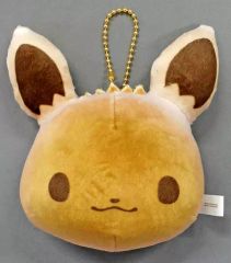 [중고] 키홀더 마스코트 (캐릭터) 이브이 크림 빵 [이치 반 쿠지 포켓 몬스터 Pokemon 마스코트 ~ 피카츄 빵집 ~]