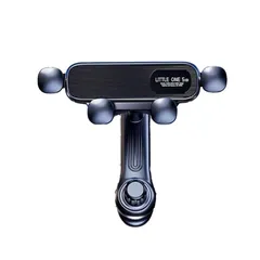 新品 スマホホルダー 車 携帯ホルダー 360度回転 自由調整アーム 車用品 エアコン吹き出し口 車載ホルダー 片手操作（ブラック）