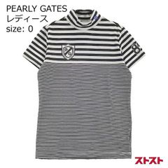 定価3万】PEARLY GATES ゴルフウェア 半袖ボーダーポロシャツワンピ