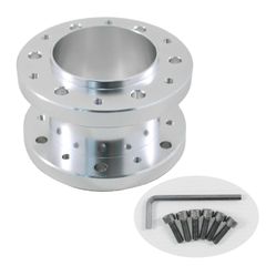 ボルト×レンチセット(突あり)(シルバー) 5色から カスタム 調整 ポジショニング 汎用 アルミ 50mm スペーサー ボス ステアリング Funriche