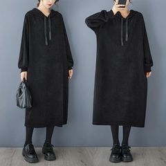 カネコイサオ ヴィンテージロングワンピース 総柄 ポケット付 裏地付き