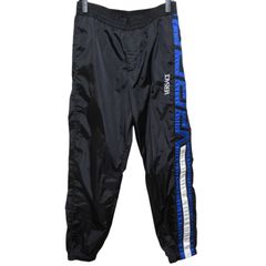 新品メンズVERSACEイタリア製ヴェルサーチェ ロゴ黒トラック パンツ48 Mヴェルサーチェ ヴェルサーチ