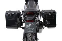 HEPCO&BECKER ヘプコ&ベッカー サイドキャリア カットアウトセット サイドケース エクスプローラー ブラック付 丨 6517600 00 01-01-40