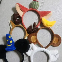 アミューズメントパーク ヘアバンド カチューシャ 5 犬 まとめ売り