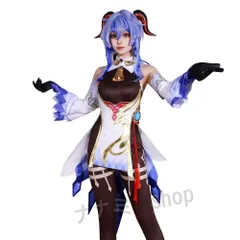 コスプレ　原神　甘雨　ウィッグ　衣装　靴 三分妄想1/3Delusion】原神 Genshin 甘雨-かんう コスプレ衣装