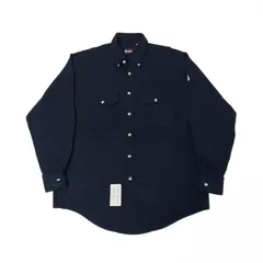 未使用品　ワークジャケット　L　ネイビー　刺繍　デッドストック　Bulwark 2025年最新】Bulwarkの人気アイテム - メルカリ