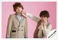 【中古】生写真(ジャニーズ) Hey! Say! JUMP/伊野尾慧・有岡大貴/横型・上半身/シングル「ネガティブファイター」MV＆ジャケ写オフショット/公式生写真
