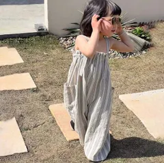 【新品　未使用】韓国風子供服 ベビー服 キッズ 男女兼用 オーバーオール サロペット オー