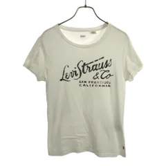 リーバイス 半袖 Tシャツ S ホワイト Levi's レディース 古着 【240518】 メール便可