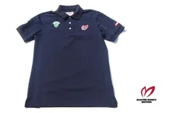 【中古】マスターバニーエディション｜MASTER BUNNY EDITION｜メンズ刺繍・ワッペン付き鹿の子半袖ポロシャツ｜5