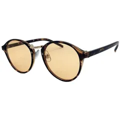 フェイストリックグラッシーズ Face サングラス UVカット ファッション小物マストアイテム ライトカラーサングラスボストン型 ブラウンデミフレーム/ライトオレンジレンズ H5112-2OR 1