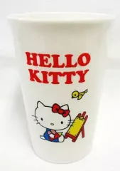 【中古】マグカップ・湯のみ(キャラクター) ハローキティ 70年代デザインタンブラー 「LAWSON×ハローキティ キャンペーン」ローソン限定グッズ