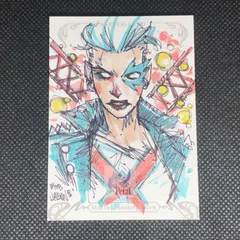 ミズマーベル  スケッチカード Upper Deck マーベル Don Nguyen - Marvel Upper Deck