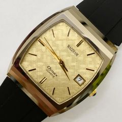 333 稼働 Waltham 時計 Dynax 超硬合金 ゴールド メンズ - メルカリ