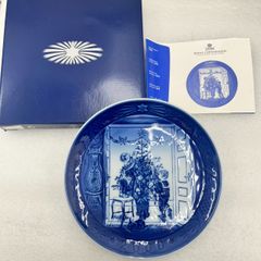 ロイヤルコペンハーゲン　イヤープレート　2000年　箱あり