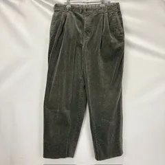 1342 パパス　カシミヤ　パンツ　グレー　ウール　ワイド　大きいサイズ　L 1342 パパス カシミヤ パンツ グレー ウール ワイド 大きい