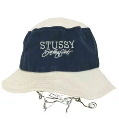 ステューシー Stussy Surfing Club ツートン バケットハット メンズ  L/XL