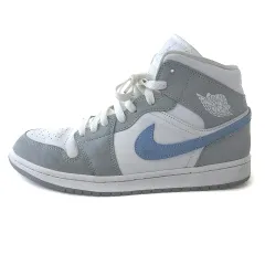 ナイキ NIKE BQ6472-105 WMNS Air Jordan 1 Mid ウィメンズ エアジョーダン 1 ミッド ウルフグレー 26.5cm のサムネイル