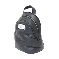 Maison Margiela メゾン マルジェラ バッグ ブラック 黒 / グラム スラム バックパック S56WA0014 PR818 / ショルダーバッグ 2WAY チェーンショルダー ナンバリングロゴ レザー / イタリア製【レディース】【中古】