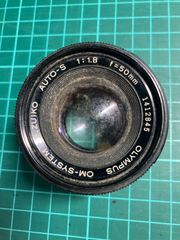 OLYMPUS OM-SYSTEM F,ZUIKO AUTO-S 50mm f1.8 [ジャンク品] 求む清掃職人様用