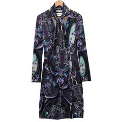 プリーツプリーズイッセイミヤケ カットソー 半袖 総柄 サイズ3【AFB31】