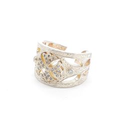 Loree Rodkin ローリーロドキン リング SILVER 925 シルバー キュービックジルコニア スモール ファンシー クロス ラップ コレクション SMALL FANCY CROSS WRAP COLLECTION RING
