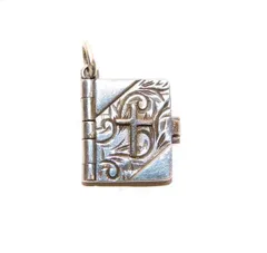 【新品】agete K10シルバー ロケットチャーム 現行品 シルバー・K10ロケットチャーム｜ネックレスチャーム｜アガット