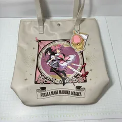 まどマギ トートバッグ まどマギ 魔法少女まどか☆マギカ トートバッグ 黒 アベイル