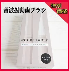 特別価格!!　ケース付き　電動歯ブラシ　替えブラシ1本付き 電池式