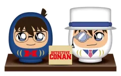 【中古】小物(キャラクター) コナン＆キッド だるまフィギュア 「名探偵コナン」
