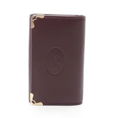 カルティエ CARTIER キーケース マストライン L3000452 ボルドー レザー 6連キーケース レディース Used Aのサムネイル