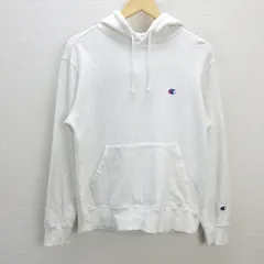 G■チャンピオン/champion チャンピオン プルオーバースウェットパーカー/C3-C118【L】白/men's/45【中古】■