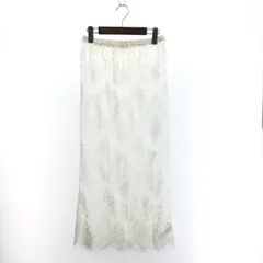 GALLARDA GALANTE ガリャルダガランテ シアーレーススカート サイズ:F  2025SS   ホワイト レディース / 240001154543