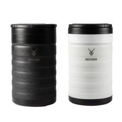山真製鋸(YAMASHIN) アイスマン用 エネチャージ ICM-EC6/ICM-EC7 ブラック/ホワイト ステンレス真空二重構造 保冷ボックス 600mlペットボトル4本収納可能 350ml缶8本収納可能 耐荷重200kg