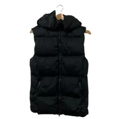 未使用　AZUL by moussy フード付きダウンベスト XLブラック 未使用 AZUL by moussy フード付きダウンベスト XLブラック