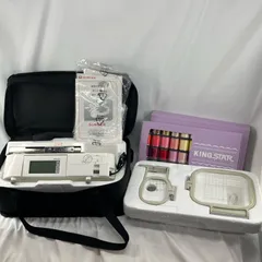 Singer シンガー ミシン コンパクト刺しゅう機 EU-2 糸セット付 ケース付